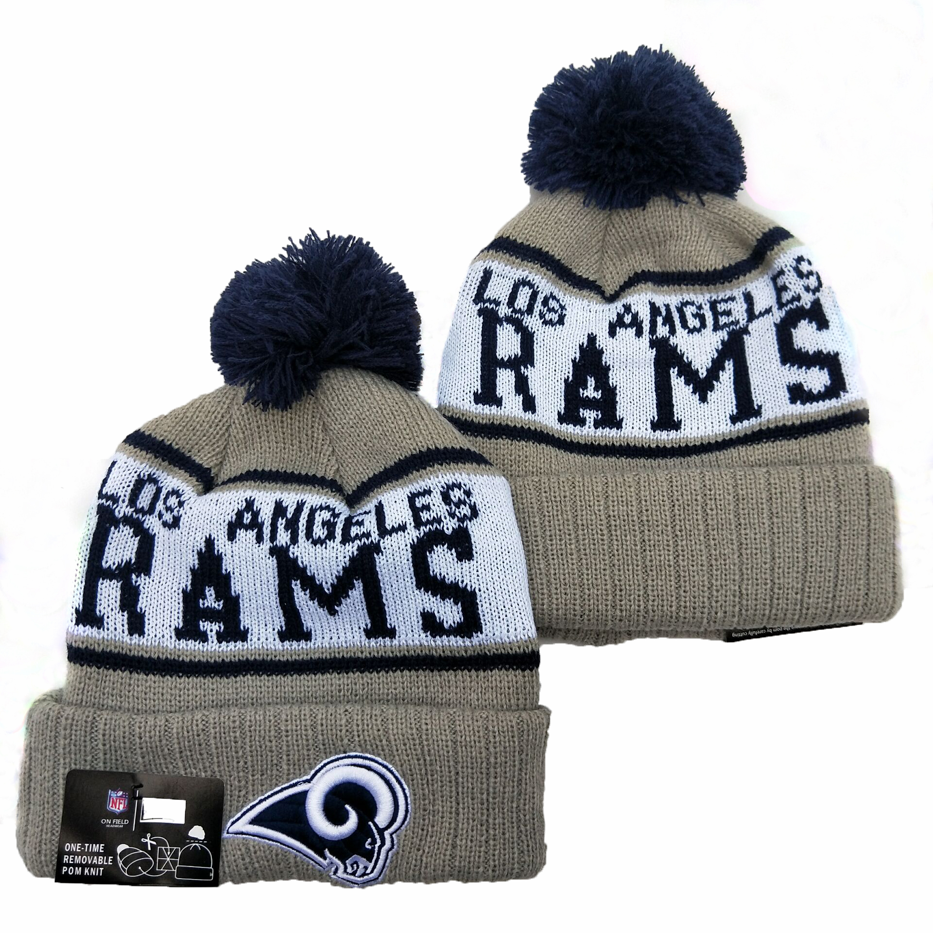 Los Angeles Rams Knit Hats 039